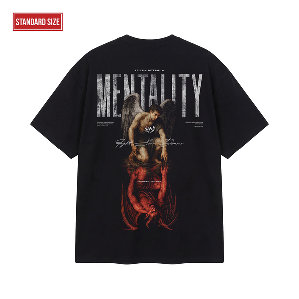 'BELLUM INTERNUM' TEE - BLACK