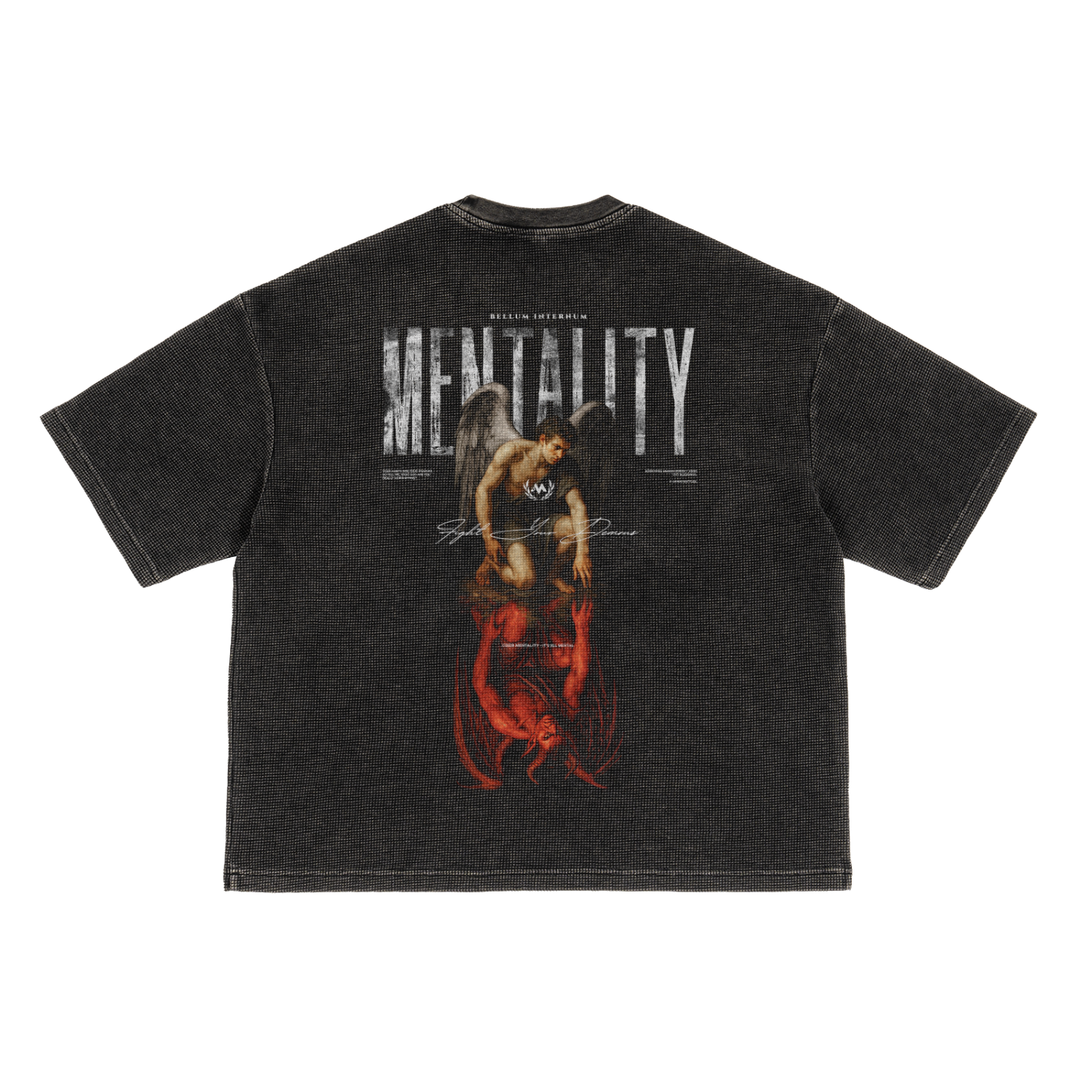 BELLUM INTERNUM VINTAGE WAFFLE TEE