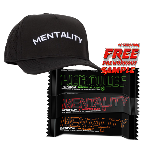 WORDMARK HAT + FREE PRE-WORKOUT SAMPLE