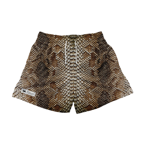 DIAMOND SNAKE MESH SHORTS