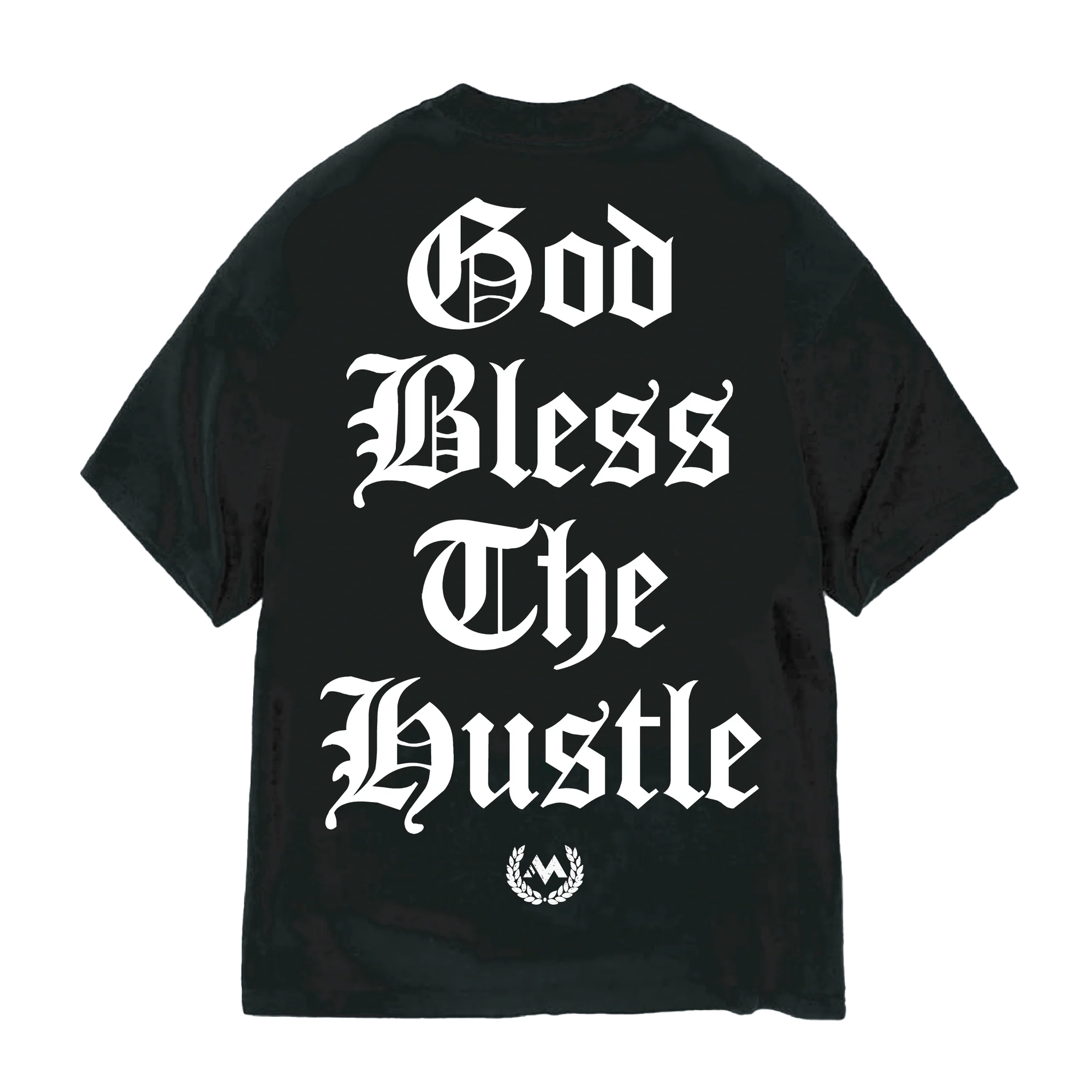 'GOD BLESS THE HUSTLE' WORDMARK TEE