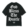 'GOD BLESS THE HUSTLE' WORDMARK TEE