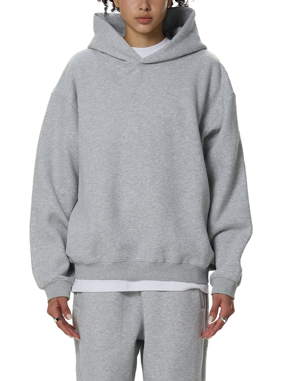 'SACRIFICE' TRAINING HOODIE - GRAY