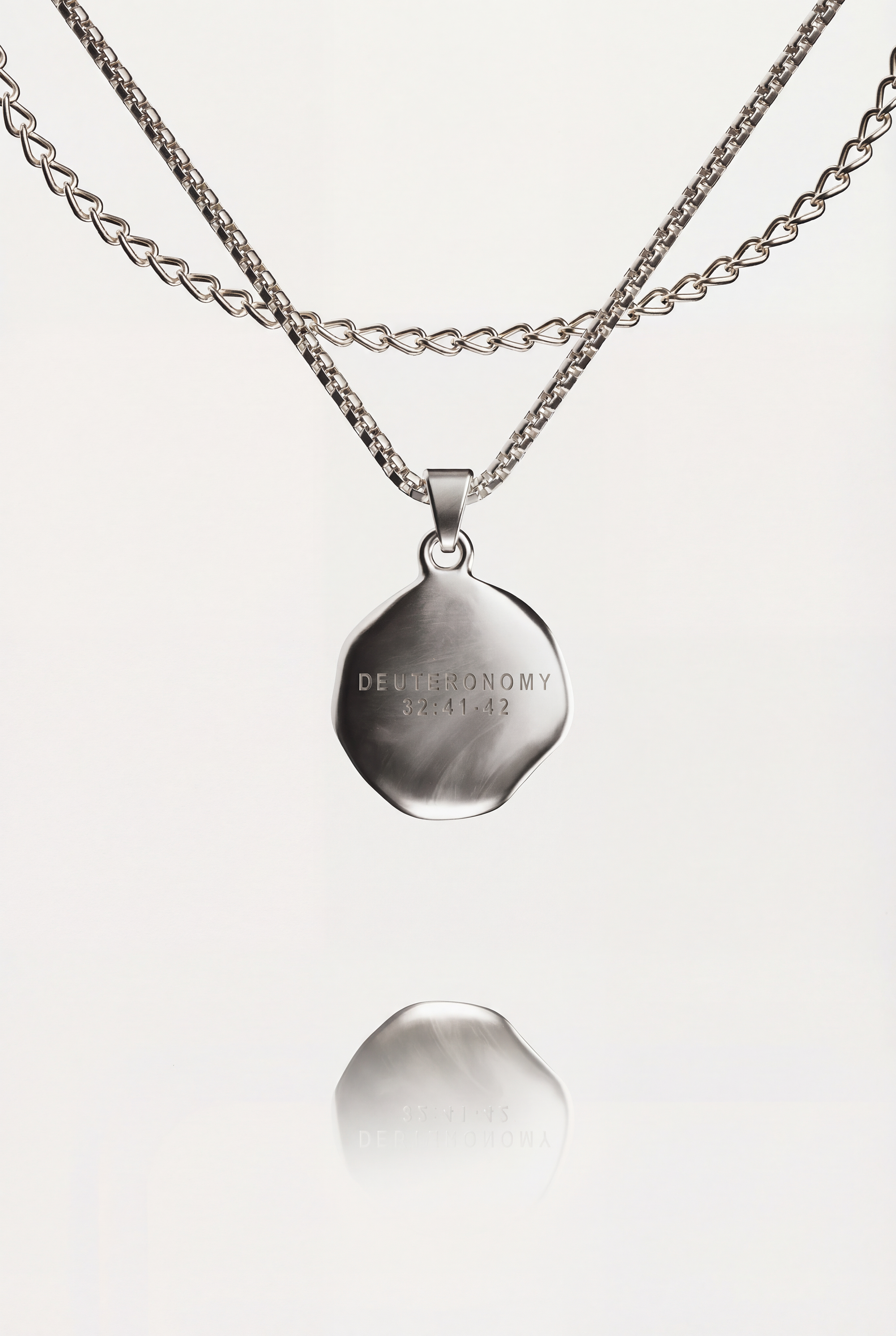 SAINT MICHAEL PENDANT - SILVER