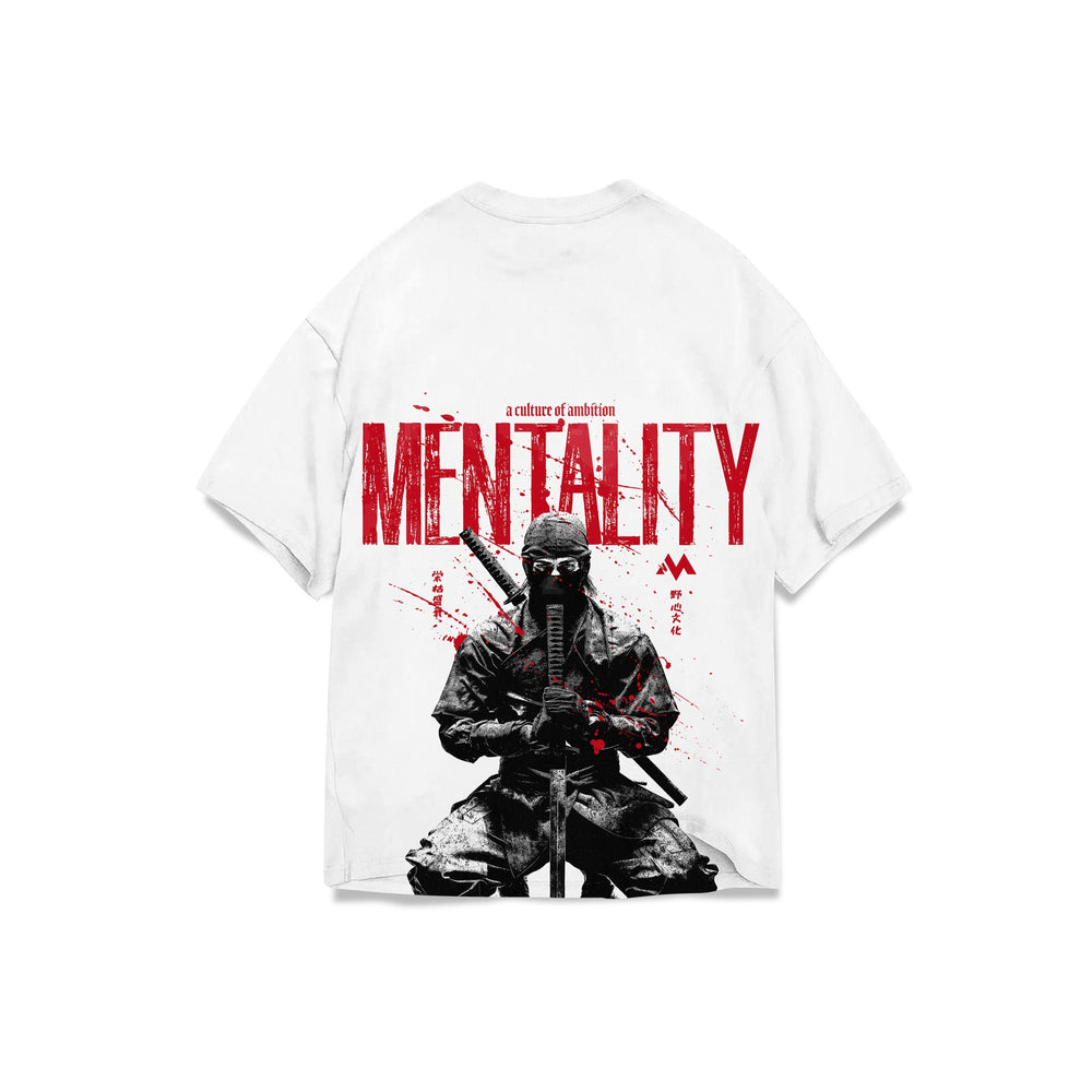 NINJA MENTALITY TEE - WHITE