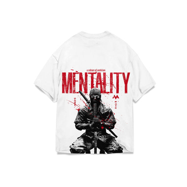 NINJA MENTALITY TEE - WHITE