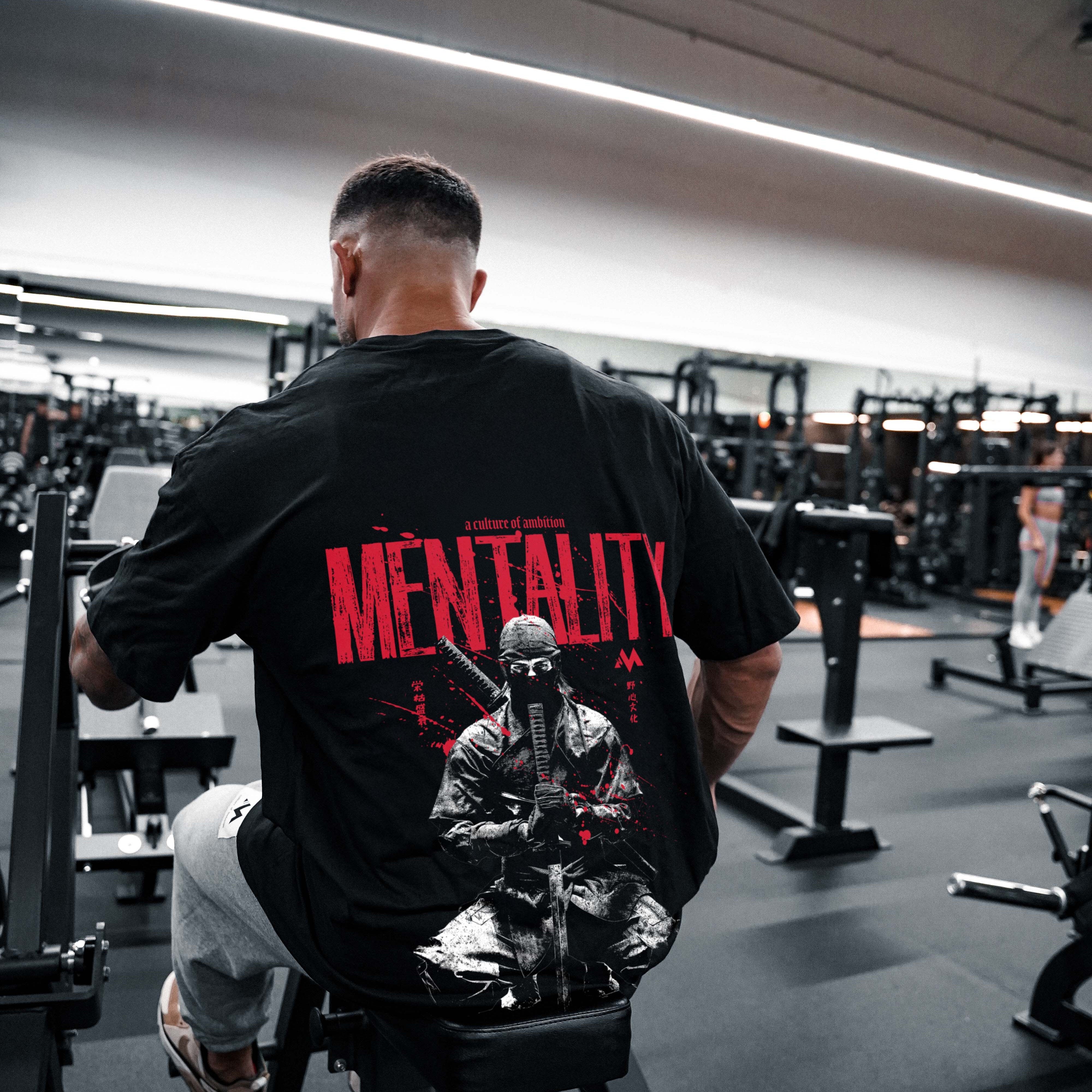 NINJA MENTALITY TEE - BLACK