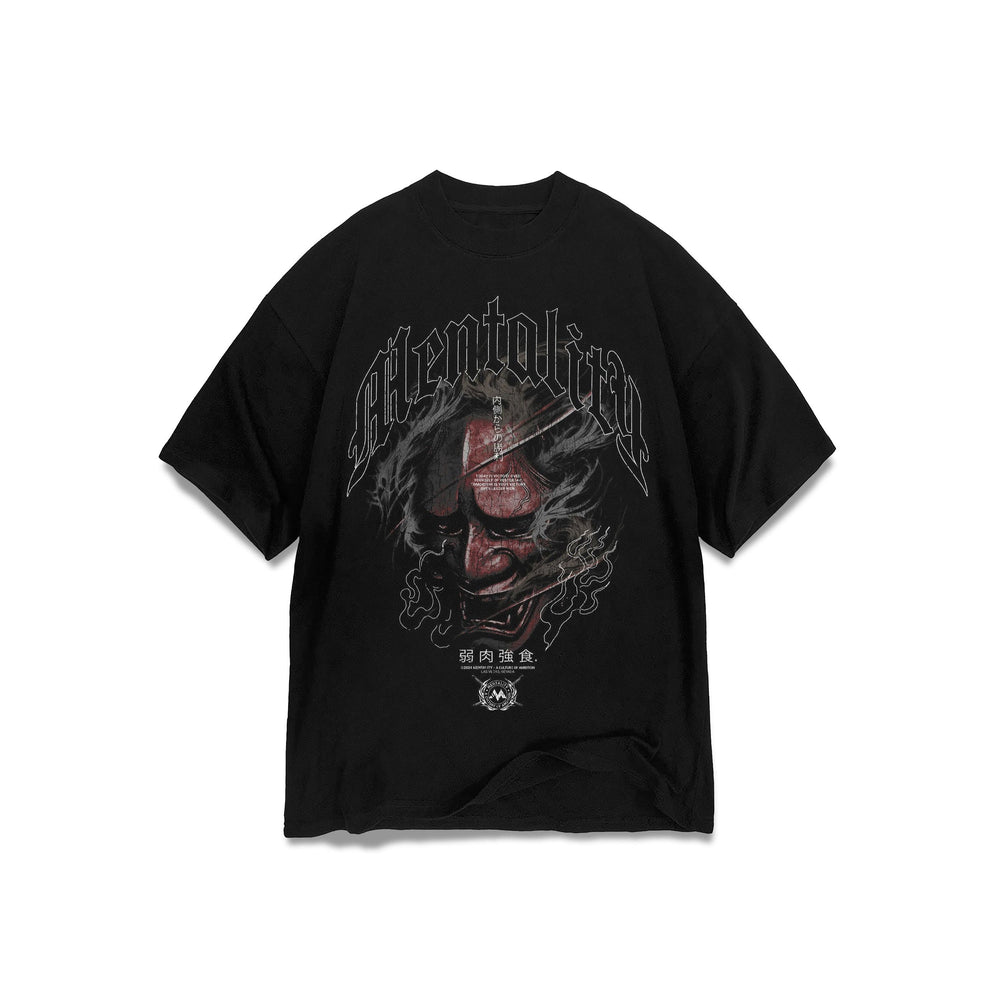 'SAMURAI ONI MASK' TEE /  FINAL MARKDOWN < 5 UNITS