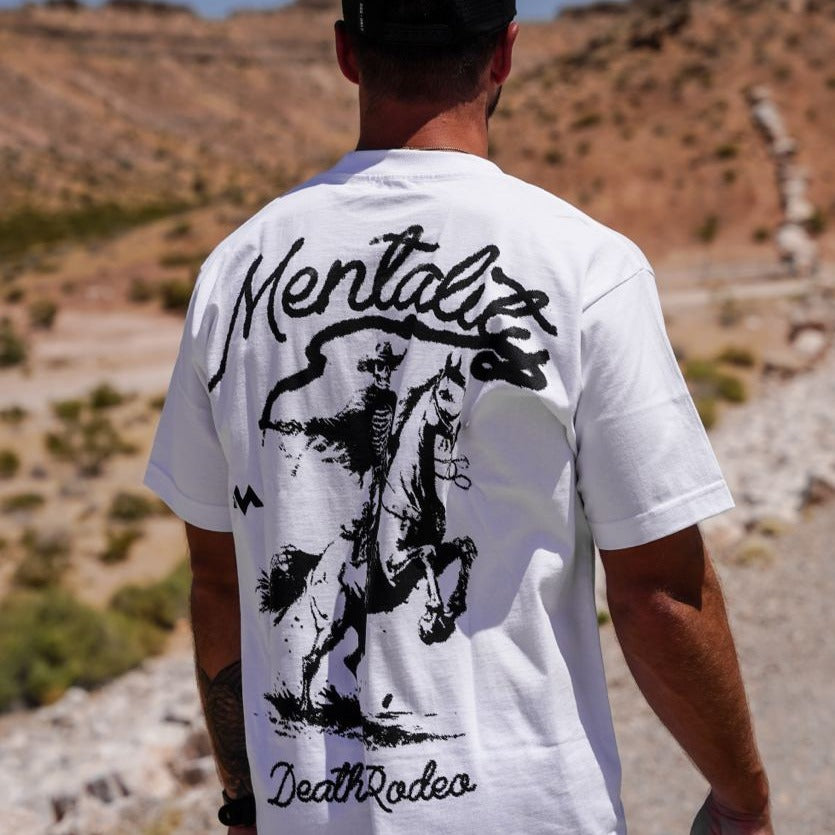 'DEATH RODEO' TEE - WHITE