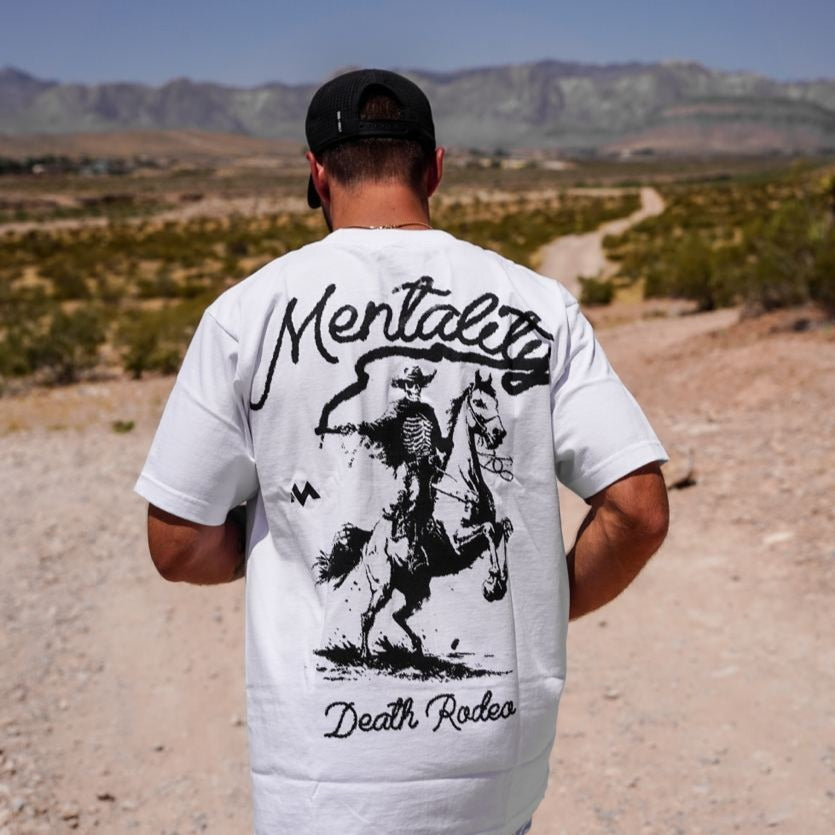 'DEATH RODEO' TEE - WHITE