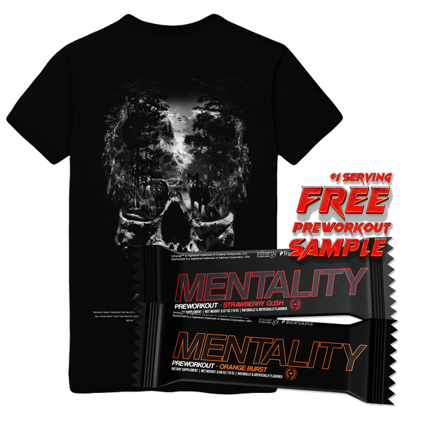 'VALLEY OF DEATH' TEE + FREE PRE-WORKOUT SAMPLE