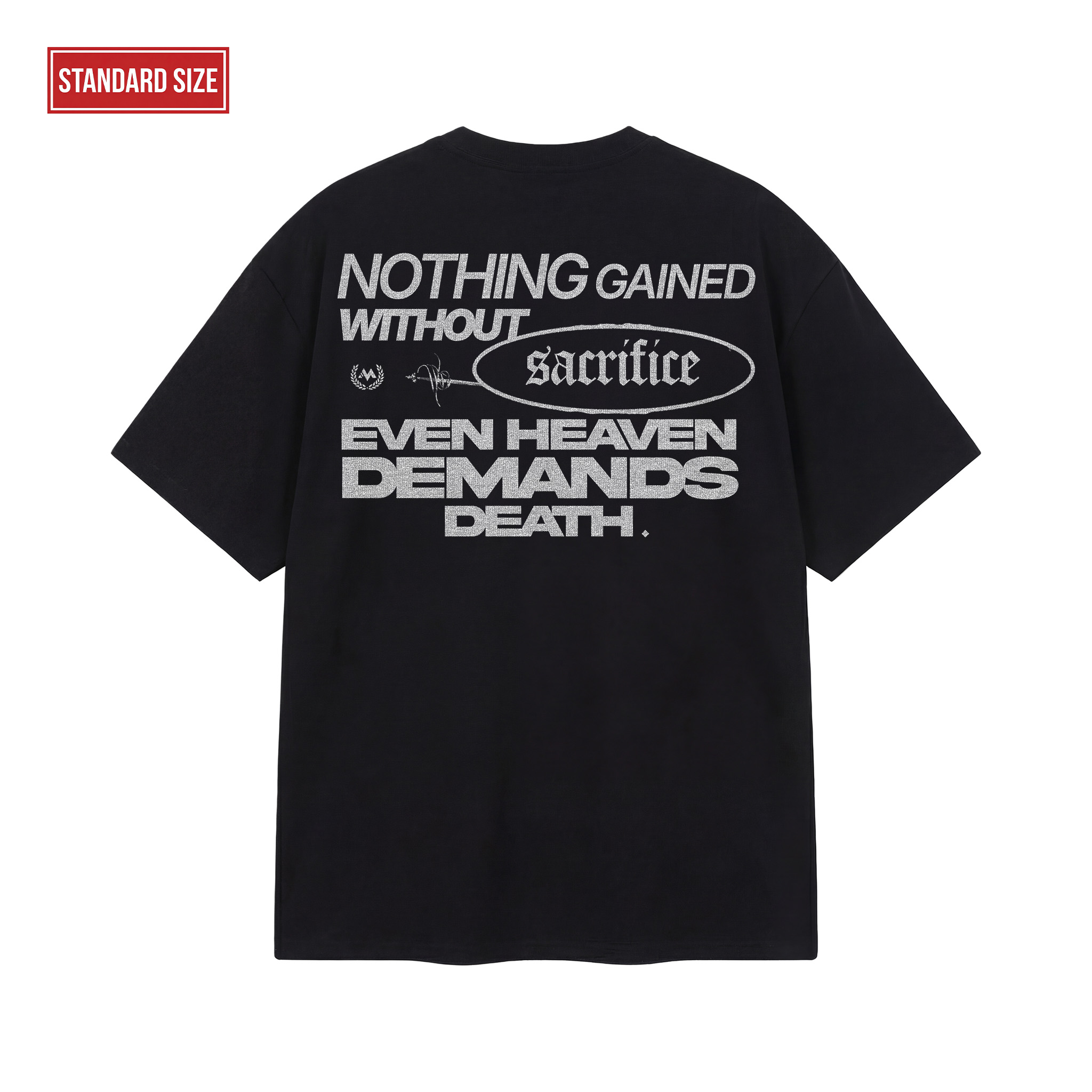 SACRIFICE TEE - BLACK