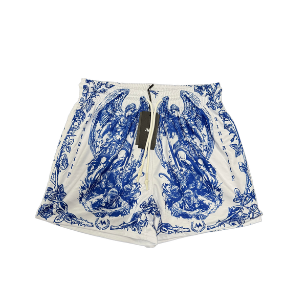 ST. MICHAEL 'BLUE' MESH SHORTS
