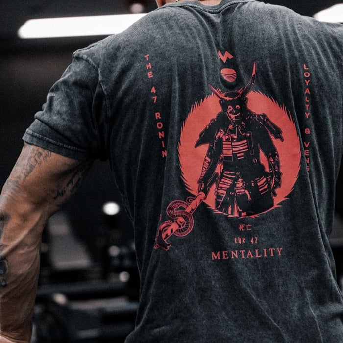 The 47 Ronin VINTAGE TEE - RED