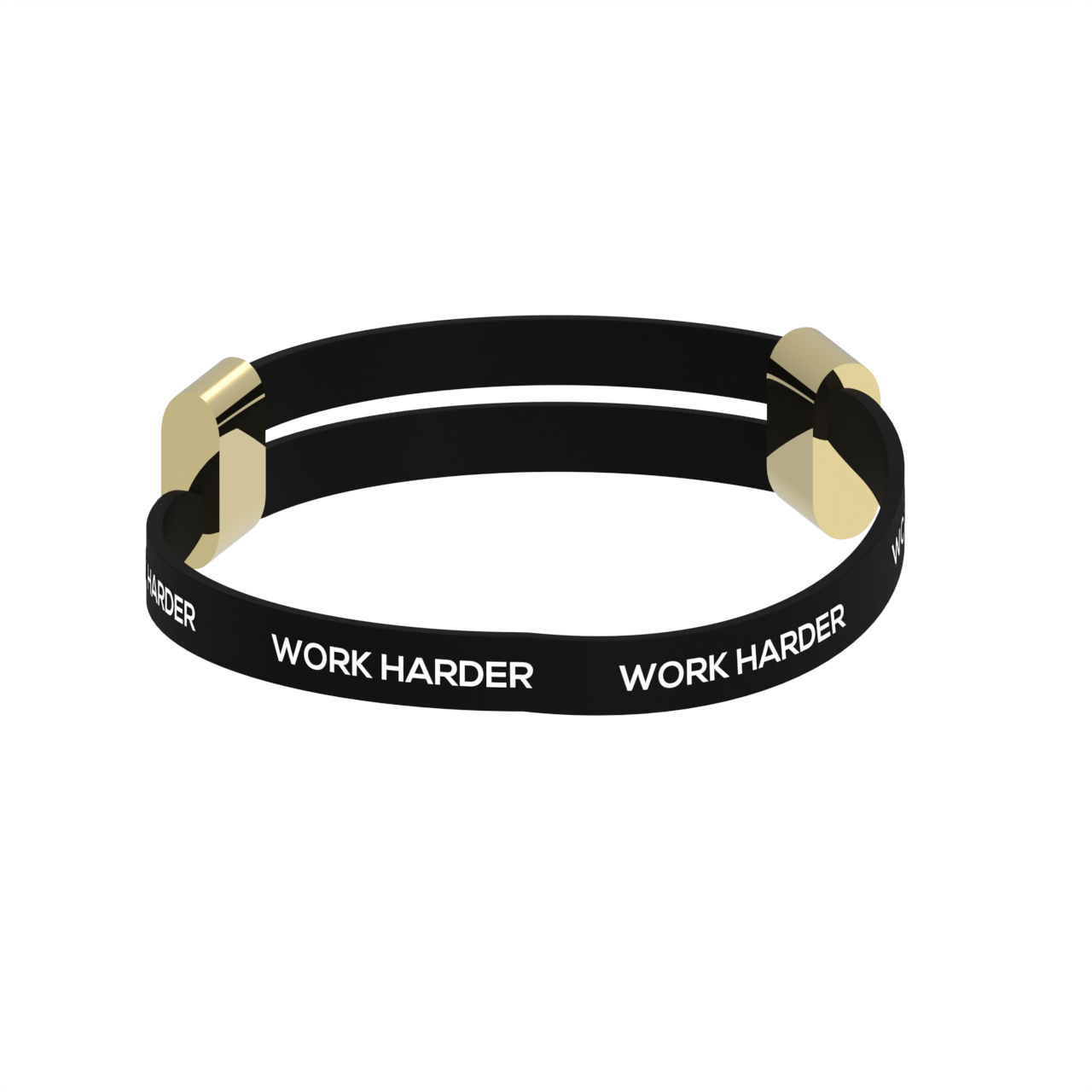 3.0 WORK HARDER - BLK/GOLD