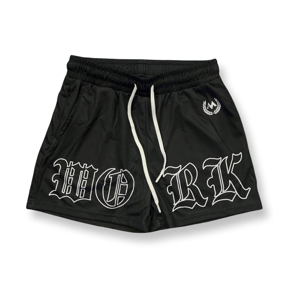 'WORK' - MESH SHORTS