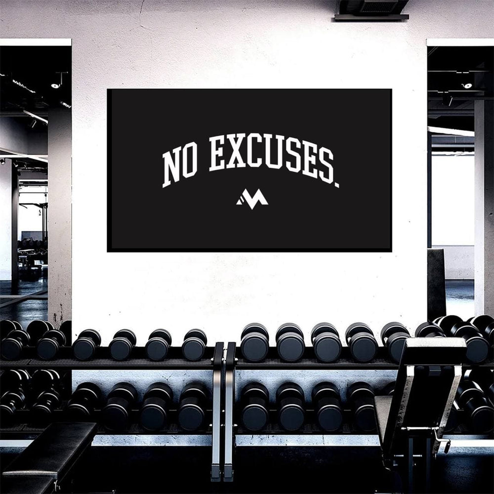 NO EXCUSES FLAG